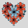 Heart Flower Transfer